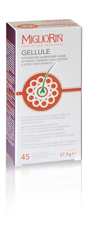 MIGLIORIN INTEGRATORE PER CAPELLI 45Gellule